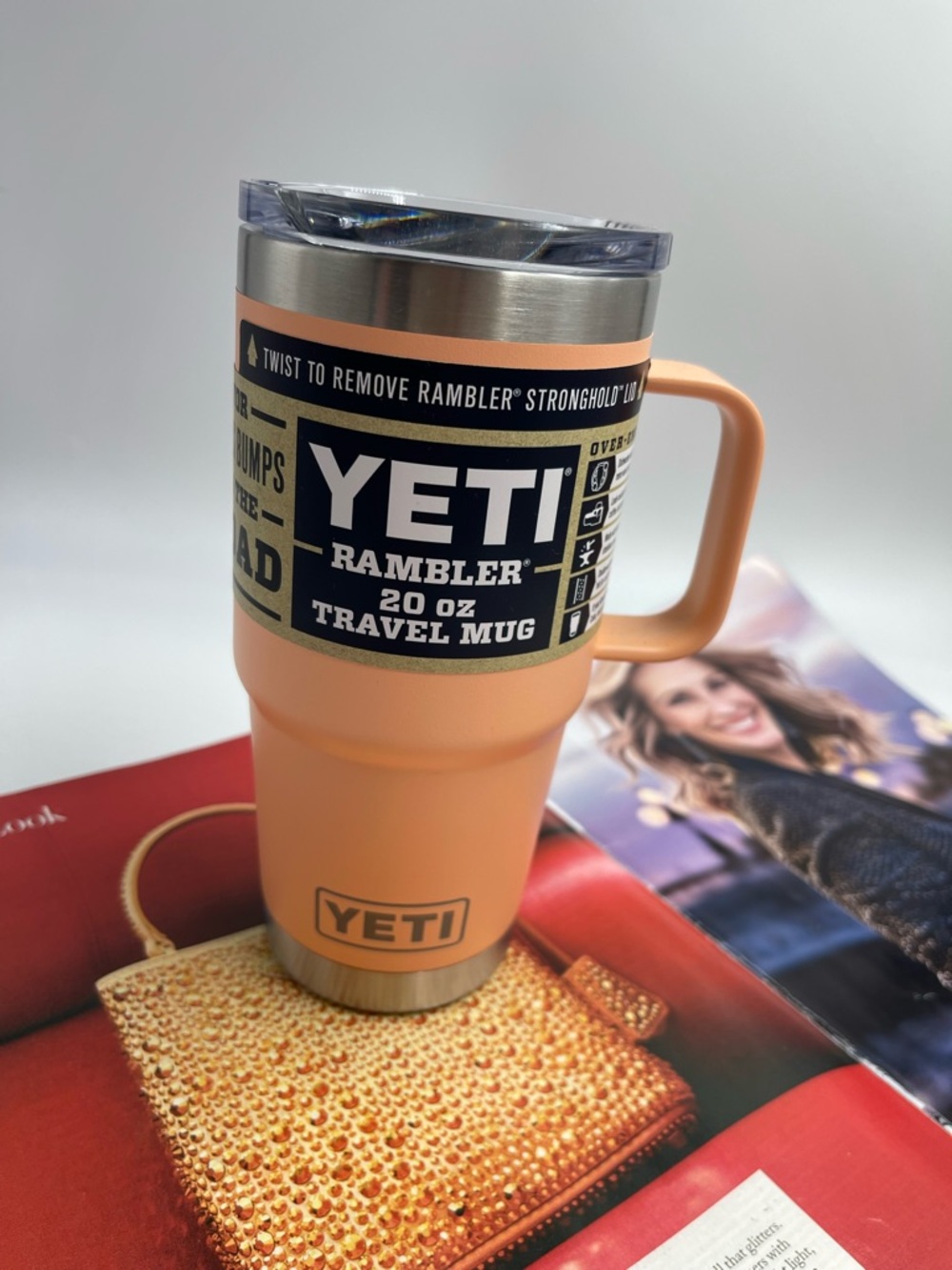 new YETI Rambler 20 oz. Travel Mug with Stronghold Lid